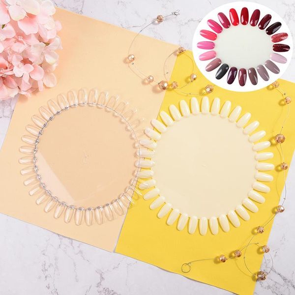 large round nail polish gel color palette chart display art tip fake stickers for nails art36 colors1, Red;gold
large round nail polish gel color palette chart display art tip fake stickers for nails art36 colors1, Red;gold