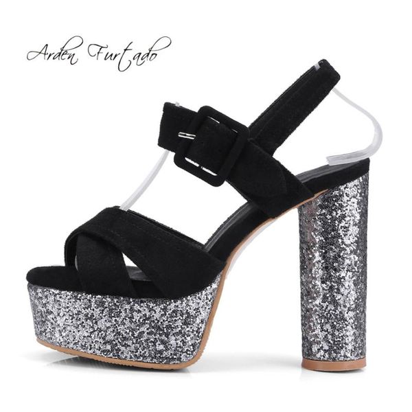 dress shoes arden furtado 2021 summer high heels 12cm fashion buckle strap peep toe for woman bling platform small size sandals, Black
dress shoes arden furtado 2021 summer high heels 12cm fashion buckle strap peep toe for woman bling platform small size sandals, Black