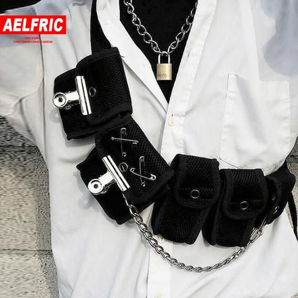 fashion streetwear waist chest bag men women mesh tactical package 5 pockets hip hop packs belt bags
fashion streetwear waist chest bag men women mesh tactical package 5 pockets hip hop packs belt bags