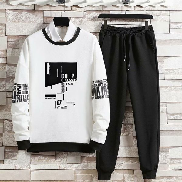 men's long sve hip-hop printed t-shirt + solid color casual , spring and autumn fashion suit, 2 piec, Gray
men's long sve hip-hop printed t-shirt + solid color casual , spring and autumn fashion suit, 2 piec, Gray