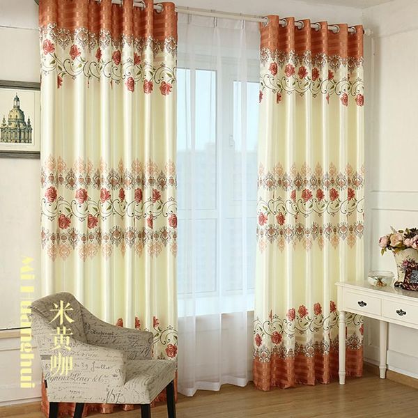 1pcs pastoral style perforated printed curtain thin bedroom living room balcony floor-to-ceiling window shade cloth f8279 & drapes
1pcs pastoral style perforated printed curtain thin bedroom living room balcony floor-to-ceiling window shade cloth f8279 & drapes