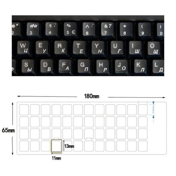 keyboard covers 1pcs russian transparent stickers waterproof white label letters for notebook computer pc lapskins accessories
keyboard covers 1pcs russian transparent stickers waterproof white label letters for notebook computer pc lapskins accessories