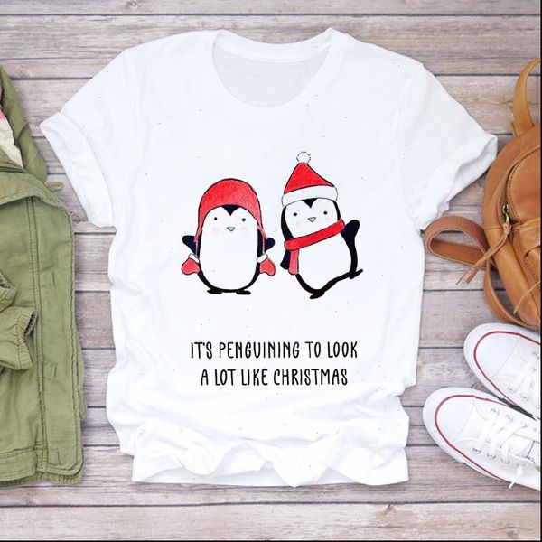women christmas cartoon funny animal fashion clothing holiday print lady t shirts tshirt ladies graphic female tee shirt, White
women christmas cartoon funny animal fashion clothing holiday print lady t shirts tshirt ladies graphic female tee shirt, White