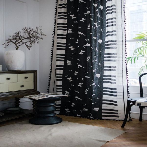 black tassel shading curtains window treatment elegant piano pattern printing home living room bedroom curtain windows decor & drapes
black tassel shading curtains window treatment elegant piano pattern printing home living room bedroom curtain windows decor & drapes