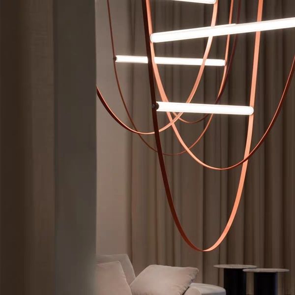 the most lighting belt italian living room restaurant tiaohao villa staircase dining personalized glass tube art chandelier
the most lighting belt italian living room restaurant tiaohao villa staircase dining personalized glass tube art chandelier