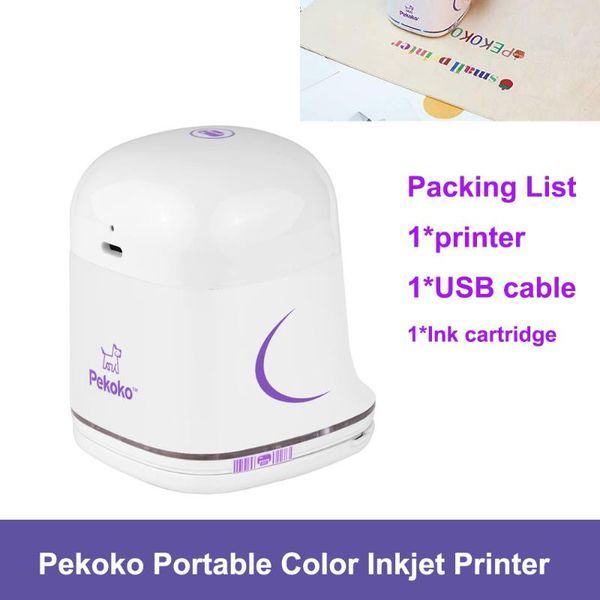 printers pekoko portable color inkjet printer handheld label 1200dpi usb wireless bluetooth connection for diy code logo
printers pekoko portable color inkjet printer handheld label 1200dpi usb wireless bluetooth connection for diy code logo