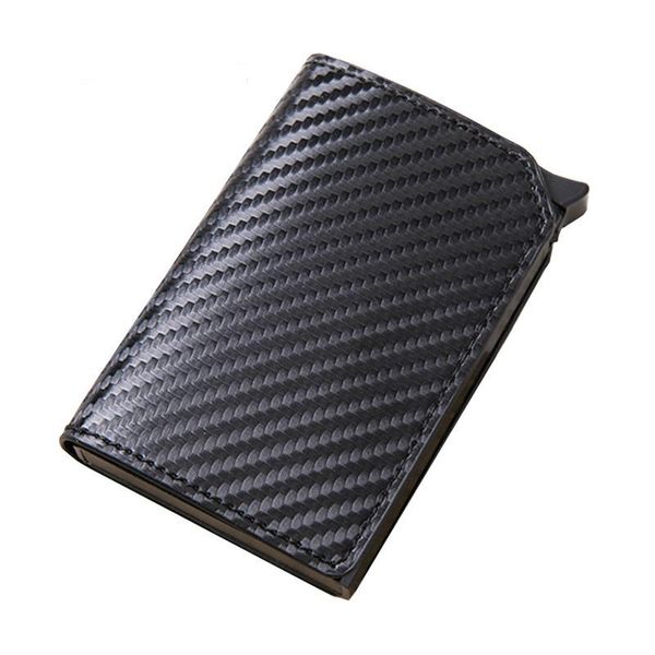 card holders yambuto 2021 rfid anti-theft carbon fiber holder black clutch smart wallet multi men and women id crad case, Brown;gray
card holders yambuto 2021 rfid anti-theft carbon fiber holder black clutch smart wallet multi men and women id crad case, Brown;gray