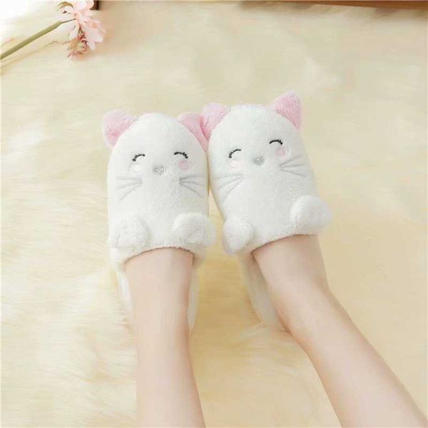millffy cute white cat slipper warm cat soft cartoon plush winter warm plush animal slipper home fluffy slide cotton house shoes h0914, Black
millffy cute white cat slipper warm cat soft cartoon plush winter warm plush animal slipper home fluffy slide cotton house shoes h0914, Black