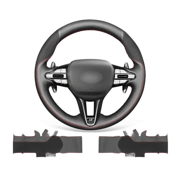 diy custom soft durable black suede leather car steering wheel cover for hyundai veloster n 2019-2021 /i30 2018-2020
diy custom soft durable black suede leather car steering wheel cover for hyundai veloster n 2019-2021 /i30 2018-2020