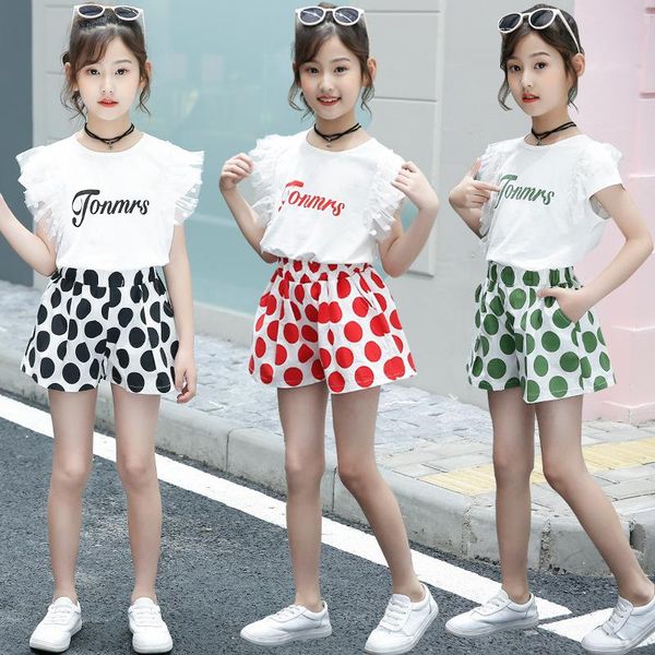 clothing sets 2021 summer kids clothes set teenage girl children outfits girls short sleeve suits casual tracksuit 6 8 10 12 years, White
clothing sets 2021 summer kids clothes set teenage girl children outfits girls short sleeve suits casual tracksuit 6 8 10 12 years, White