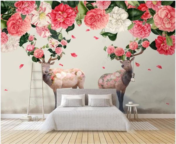 custom mural 3d po wallpaper modern art flowers forest deer home decor living room for walls 3 d in rolls wallpapers
custom mural 3d po wallpaper modern art flowers forest deer home decor living room for walls 3 d in rolls wallpapers