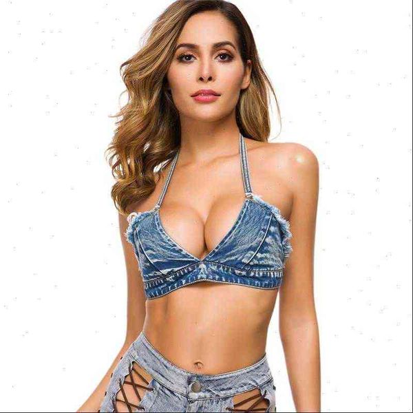 hip hop jeans denim women tank bra strap vest dj nightclub lead dancer costume bar stage wear summer beach, White
hip hop jeans denim women tank bra strap vest dj nightclub lead dancer costume bar stage wear summer beach, White