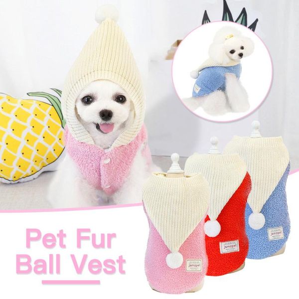 dog apparel pet clothes winter puppy plush vest for medium dogs sweater hoodie ropa perro
dog apparel pet clothes winter puppy plush vest for medium dogs sweater hoodie ropa perro