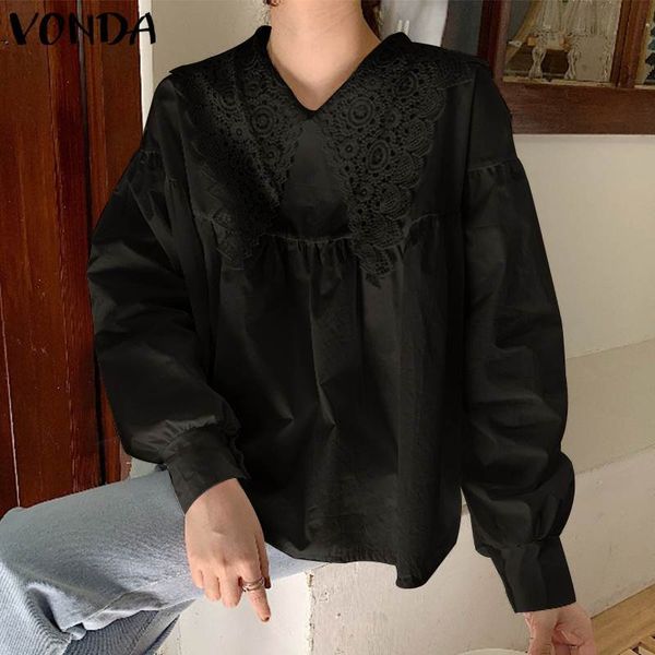 blouses women'tunic women'elegant casual long lantern sleeve solid 2021 vonda ol ladeis office blouse and tunic elegant blusa, White
blouses women'tunic women'elegant casual long lantern sleeve solid 2021 vonda ol ladeis office blouse and tunic elegant blusa, White