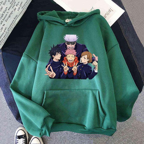 new anime sweatshirts jujutsu kaisen men's hoodie harajuku fashion casual hoody male streetwear yuji itadori printed coat y0820, Black
new anime sweatshirts jujutsu kaisen men's hoodie harajuku fashion casual hoody male streetwear yuji itadori printed coat y0820, Black