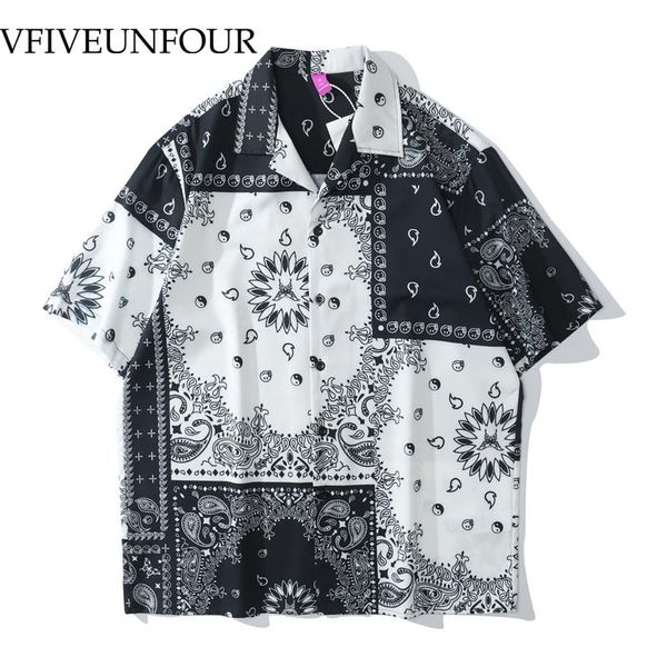 vintage digital cashew flowers printing men oversized fashions short sleeve shirt loose fit hawaiian men's casual shirts, White;black
vintage digital cashew flowers printing men oversized fashions short sleeve shirt loose fit hawaiian men's casual shirts, White;black
