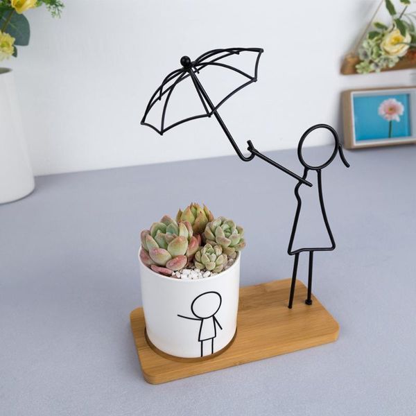 planters & pots 1 set iron ceramic succulent plant pot modern simple flowerpot creative abstract parent-child companionship flower (white,
planters & pots 1 set iron ceramic succulent plant pot modern simple flowerpot creative abstract parent-child companionship flower (white,