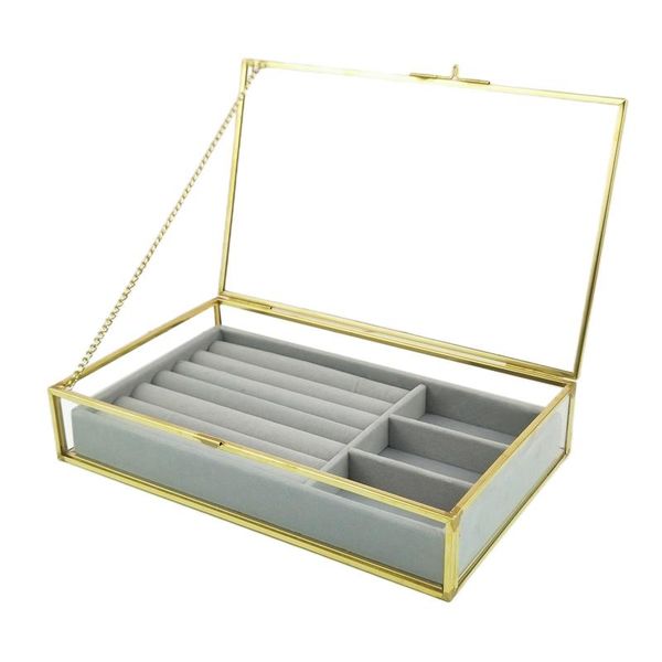 jewelry pouches, bags clear glass box earrings bracelets holder rings necklaces organizer display storage charm showcase, Pink;blue
jewelry pouches, bags clear glass box earrings bracelets holder rings necklaces organizer display storage charm showcase, Pink;blue