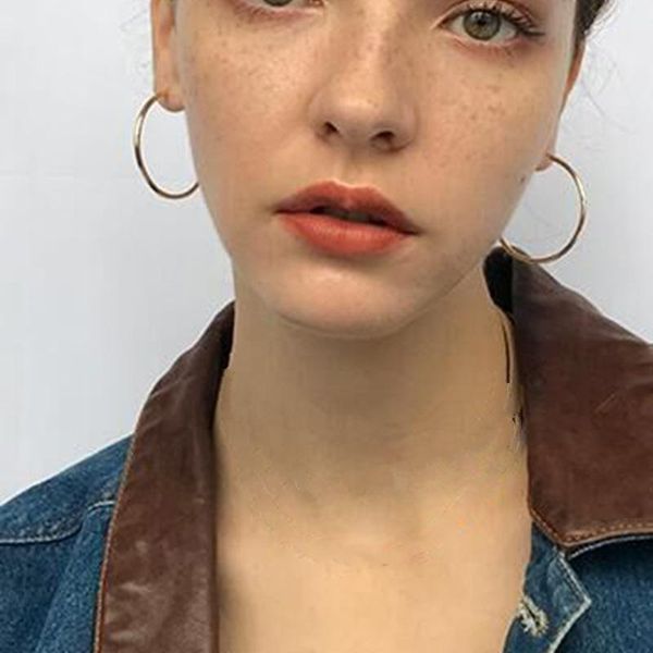 hoop & huggie tauam high polished stainless steel gold plated earrings for women geometric big circle party jewelry, Golden;silver
hoop & huggie tauam high polished stainless steel gold plated earrings for women geometric big circle party jewelry, Golden;silver