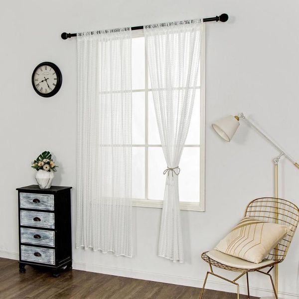 curtain & drapes white grain pattern delicate sheer easy installation polyester embroidery tulle for living bedroom room
curtain & drapes white grain pattern delicate sheer easy installation polyester embroidery tulle for living bedroom room