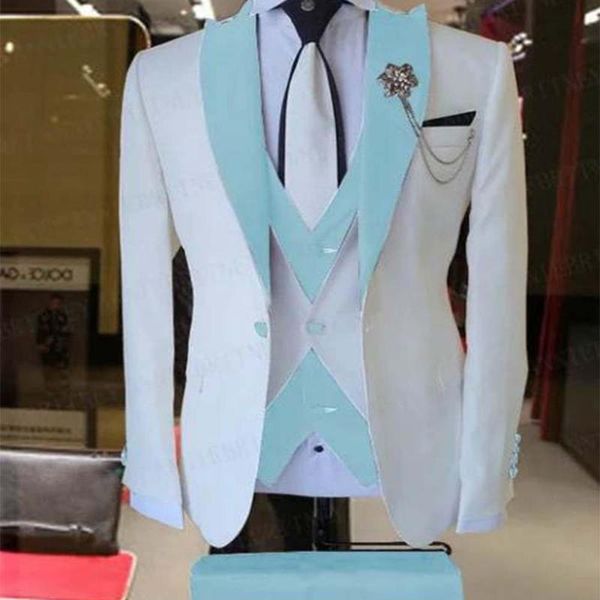 men's suits & blazers tpsaade mens's 3 pieces for men custom made terno slim groom wedding suit masculino (jacket+pant+vest+tiebow, White;black
men's suits & blazers tpsaade mens's 3 pieces for men custom made terno slim groom wedding suit masculino (jacket+pant+vest+tiebow, White;black