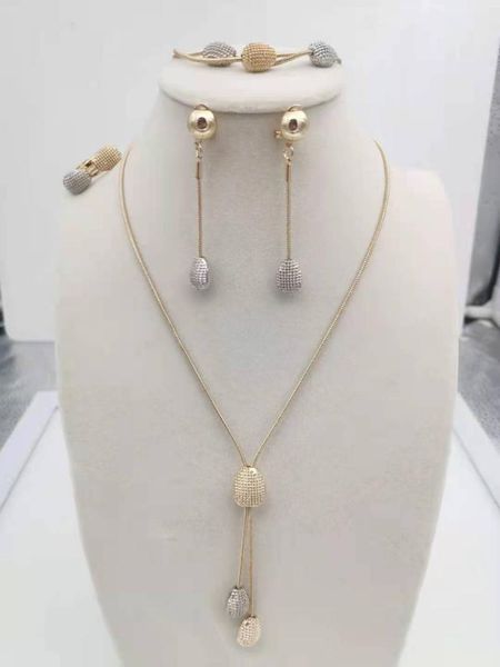earrings & necklace dubai wedding jewelry female golden set romantic color design, Silver
earrings & necklace dubai wedding jewelry female golden set romantic color design, Silver