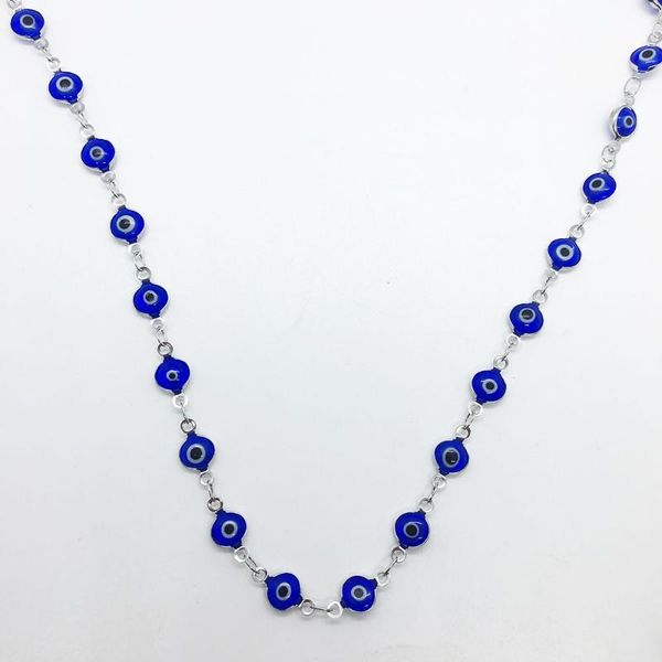 chains 45+5cm fashion high-end stainless steel lucky magic eye chain couple necklace bracelet femme 2021 jewelry wholesale items, Silver
chains 45+5cm fashion high-end stainless steel lucky magic eye chain couple necklace bracelet femme 2021 jewelry wholesale items, Silver
