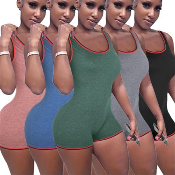 women's jumpsuits & rompers simple pure color sleeveless skinny tight club party lady fashion sheath bodysuits young, Black;white
women's jumpsuits & rompers simple pure color sleeveless skinny tight club party lady fashion sheath bodysuits young, Black;white