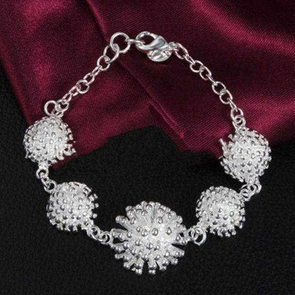 charm bracelets 925 sterling silver fashion firework bracelet for women wedding jewelry party gift, Golden;silver
charm bracelets 925 sterling silver fashion firework bracelet for women wedding jewelry party gift, Golden;silver