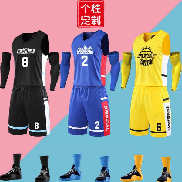 basketball suit new breathable jerseys for children's competition training team, Black;white
basketball suit new breathable jerseys for children's competition training team, Black;white