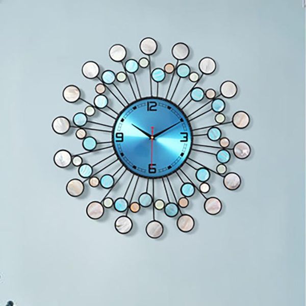 wall clocks wrought iron shell blue art big clock large metal designer 3d digital modern design zegar quartz 050
wall clocks wrought iron shell blue art big clock large metal designer 3d digital modern design zegar quartz 050
