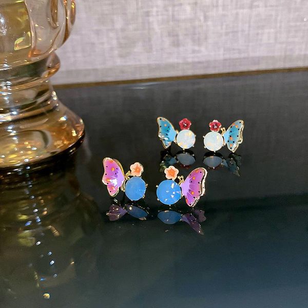 stud lovoacc fairy purple blue gradient butterfly earrings for women sparkly rhinestones enamel simulation wing jewelry, Golden;silver
stud lovoacc fairy purple blue gradient butterfly earrings for women sparkly rhinestones enamel simulation wing jewelry, Golden;silver