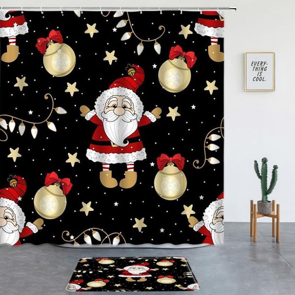 shower curtains merry christmas santa claus set with bath mats xmas gift fabric washable bathroom decor screen non-slip carpet
shower curtains merry christmas santa claus set with bath mats xmas gift fabric washable bathroom decor screen non-slip carpet