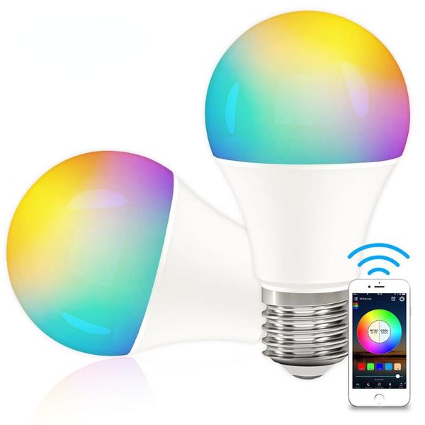 bulbs ac85-265v wifi bulb led colorful rgbe27 screw port smart remote control light festive atmosphere
bulbs ac85-265v wifi bulb led colorful rgbe27 screw port smart remote control light festive atmosphere