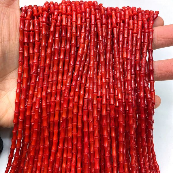 5x8mm bamboo joint coral beads diy bracelet necklace accessories loose red pink bead for jewelry making strand 15'', Black
5x8mm bamboo joint coral beads diy bracelet necklace accessories loose red pink bead for jewelry making strand 15'', Black