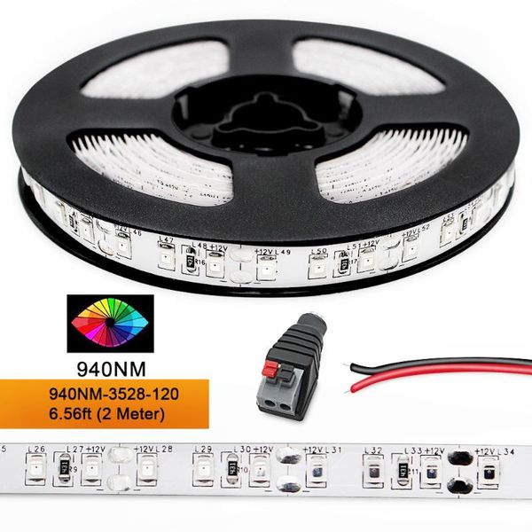 strips led tape ir dc12v 5m smd3528 infrared 850/940nm signle chip 8mm wide flexible 120leds/m non-waterproof for night
strips led tape ir dc12v 5m smd3528 infrared 850/940nm signle chip 8mm wide flexible 120leds/m non-waterproof for night