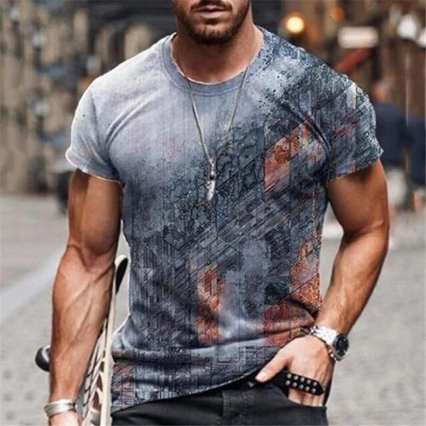 men's t-shirts summer short sleeve t-shirt 3d printing street fashion personality, White;black
men's t-shirts summer short sleeve t-shirt 3d printing street fashion personality, White;black