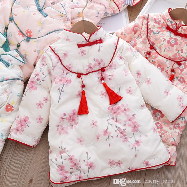 2021 girls winter pirncess dress chinese-style retro cheongsam thickened children long sleeve dresses cute kids ethnic clothing s1685, Red;yellow
2021 girls winter pirncess dress chinese-style retro cheongsam thickened children long sleeve dresses cute kids ethnic clothing s1685, Red;yellow