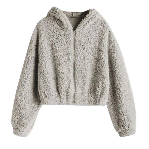 women's hoodies & sweatshirts women sweatshirt plus size solid zipper long sleeve fluffy plush sweatershirt hoodie, Black
women's hoodies & sweatshirts women sweatshirt plus size solid zipper long sleeve fluffy plush sweatershirt hoodie, Black