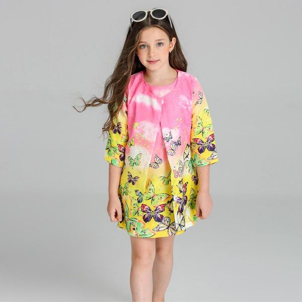 flower girls princess dresses vestido infantil butterfly girl clothes printed two piece party dresses+girls coats girl's, Red;yellow
flower girls princess dresses vestido infantil butterfly girl clothes printed two piece party dresses+girls coats girl's, Red;yellow