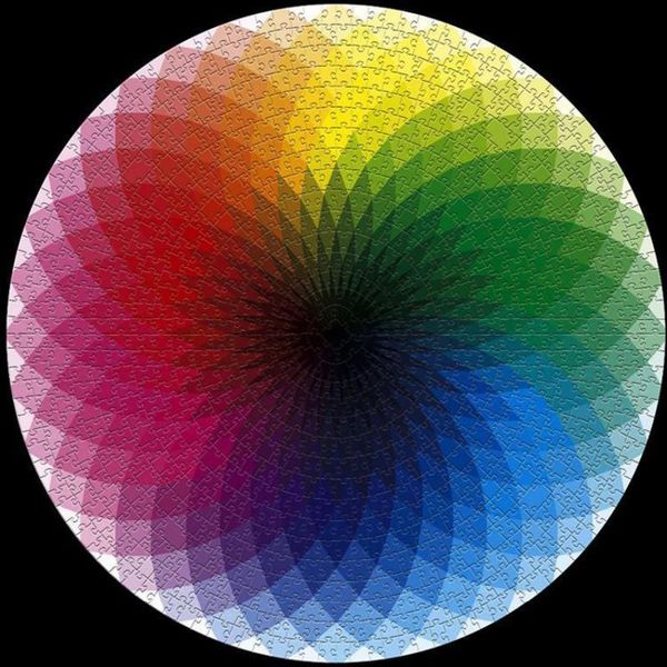 novelty items 1000 piece puzzles for adults teen - gradient color rainbow large round jigsaw puzzle difficult and challenge
novelty items 1000 piece puzzles for adults teen - gradient color rainbow large round jigsaw puzzle difficult and challenge