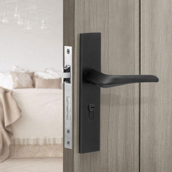 handles & pulls modern black door lock interior handle bedroom study room aluminium alloy solid conjoined
handles & pulls modern black door lock interior handle bedroom study room aluminium alloy solid conjoined