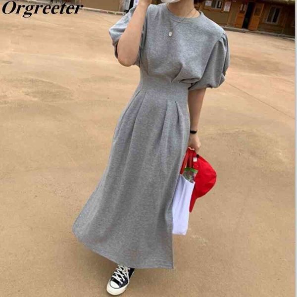 spring summer casual sports sweashirt dress women chic ruched puff sleeve pleated waist solid split long dresses 210525, Black;gray
spring summer casual sports sweashirt dress women chic ruched puff sleeve pleated waist solid split long dresses 210525, Black;gray
