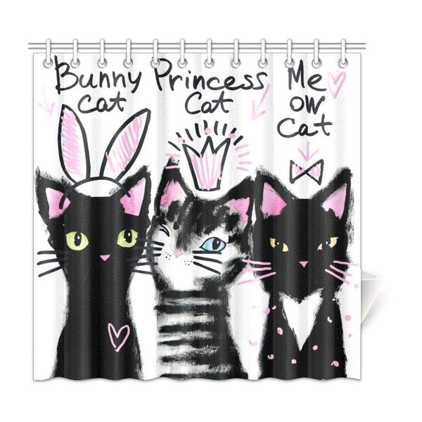 xiucoo cute cat kitten home bath decor polyester fabric shower curtain bathroom sets 72 x 72 inches
xiucoo cute cat kitten home bath decor polyester fabric shower curtain bathroom sets 72 x 72 inches