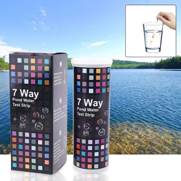 meters 50pcs 7in1 water quality test strips ph nitrate nitrite chlorine alkalinity hardness for pool pond aquarium tap fish tank
meters 50pcs 7in1 water quality test strips ph nitrate nitrite chlorine alkalinity hardness for pool pond aquarium tap fish tank