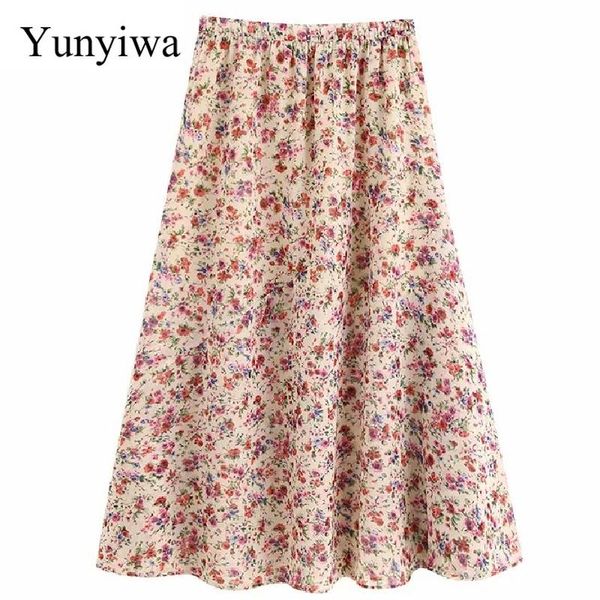 skirts women fashion small floral vestidos printing long skirt faldas mujer ladies elastic waist streetwear casual chic, Black
skirts women fashion small floral vestidos printing long skirt faldas mujer ladies elastic waist streetwear casual chic, Black