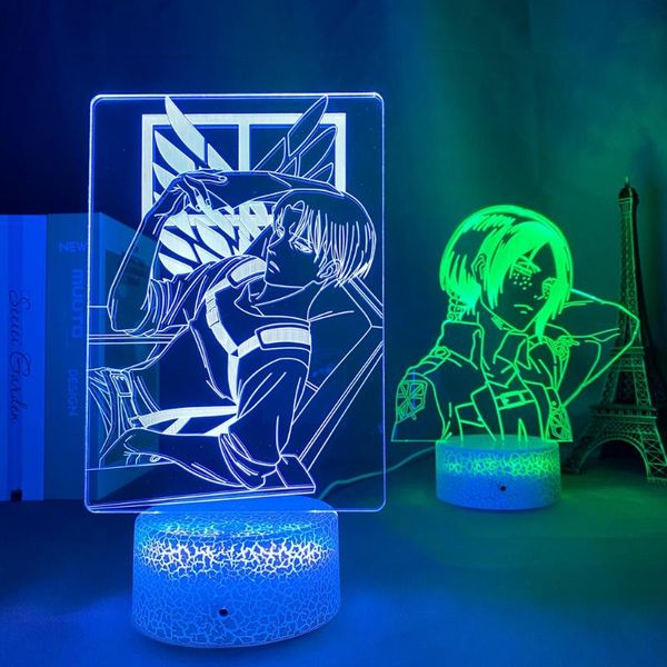 night lights attack on titan levi ackerman anime acrylic 3d lamp for home room decor light child gift captain led
night lights attack on titan levi ackerman anime acrylic 3d lamp for home room decor light child gift captain led