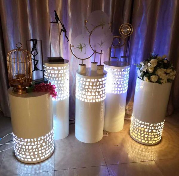 5pcs diy wedding decorations holiday round cylinder led pedestal display art decor plinths party pillars other home
5pcs diy wedding decorations holiday round cylinder led pedestal display art decor plinths party pillars other home