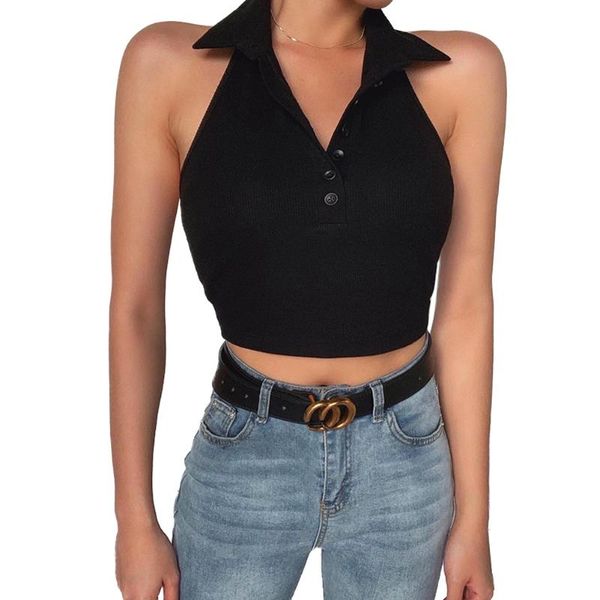 women's tanks & camis summer fashion solid color women buttons v-neck short crop sleeveless vest streetwear, White
women's tanks & camis summer fashion solid color women buttons v-neck short crop sleeveless vest streetwear, White