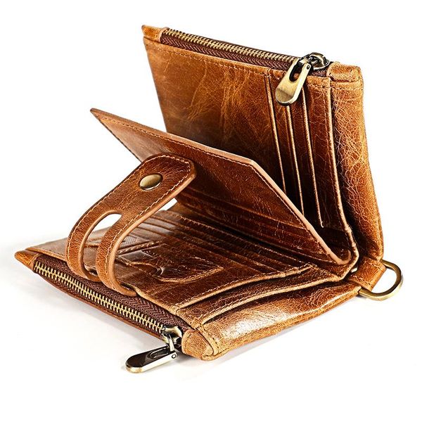 wallets men anti-lost coin purse leather men's wallet rfid multifunctional with iron chain, Red;black
wallets men anti-lost coin purse leather men's wallet rfid multifunctional with iron chain, Red;black